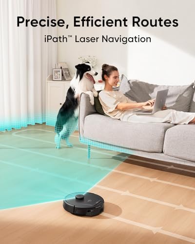 eufy L60 Robot Vacuum with Self Empty Station, Hair Detangling Technology, Up to 60 Days Hands Free Cleaning, 5,000 Pa Suction, Remove Hair, Dust - Image 6