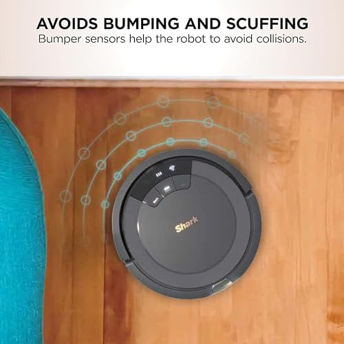 Shark AV753 ION Robot Vacuum, Tri-Brush System, Wifi Connected, 120 Min Runtime, Works with Alexa, Multi Surface Cleaning, Grey - Image 6