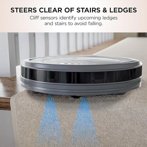 Shark AV753 ION Robot Vacuum, Tri-Brush System, Wifi Connected, 120 Min Runtime, Works with Alexa, Multi Surface Cleaning, Grey - Image 7